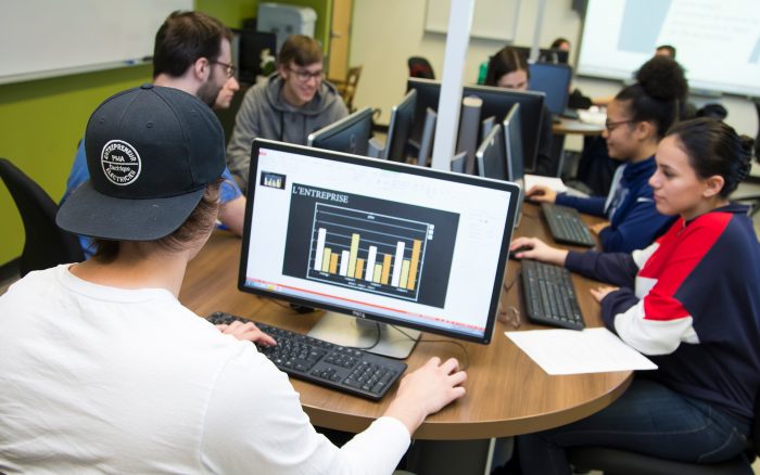 etudiants du Cégep rosemont
